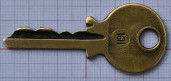photo of front of a key
