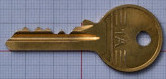 photo of a newly cut key