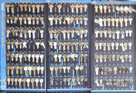 photo of the left three boards of cylinder key blanks